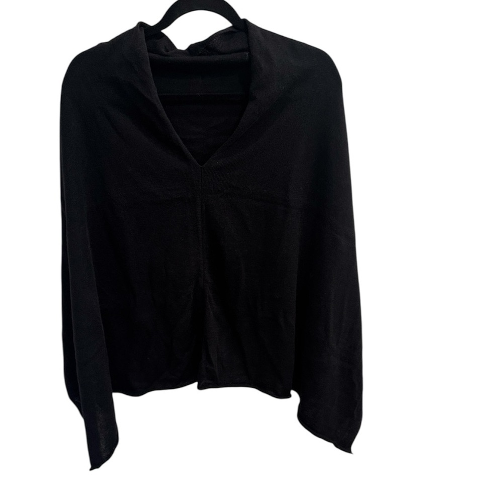 Gap black 90’s Y2K poncho cape size XS/S